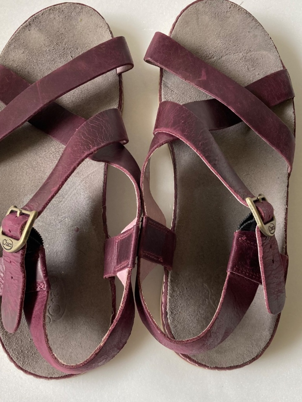 Chaco women’s leather strappy sandals - Picture 3 of 7